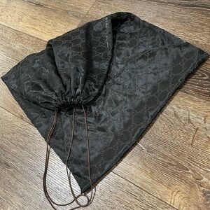 Gucci dust bag dark brown 24” X 16”